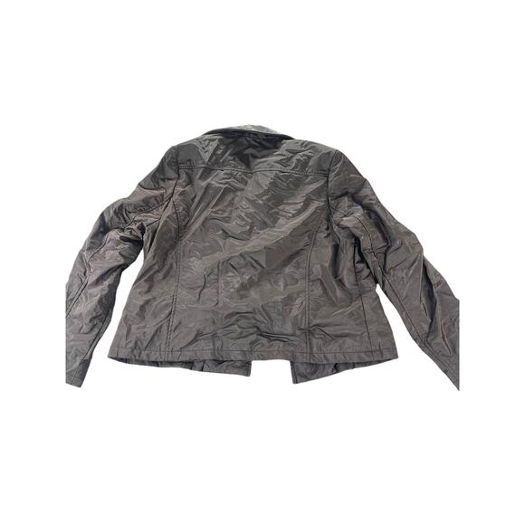 Girls Brown Red Button Down Polyester Jacket Coat Youth - Picture 2 of 10